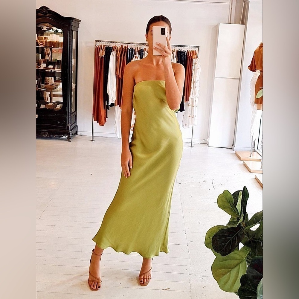 Bec + Bridge Moondance Strapless Maxi Dress Size 2 - Picture 2 of 9